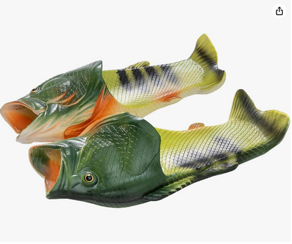 Fish Slippers That Make Everyone Laugh